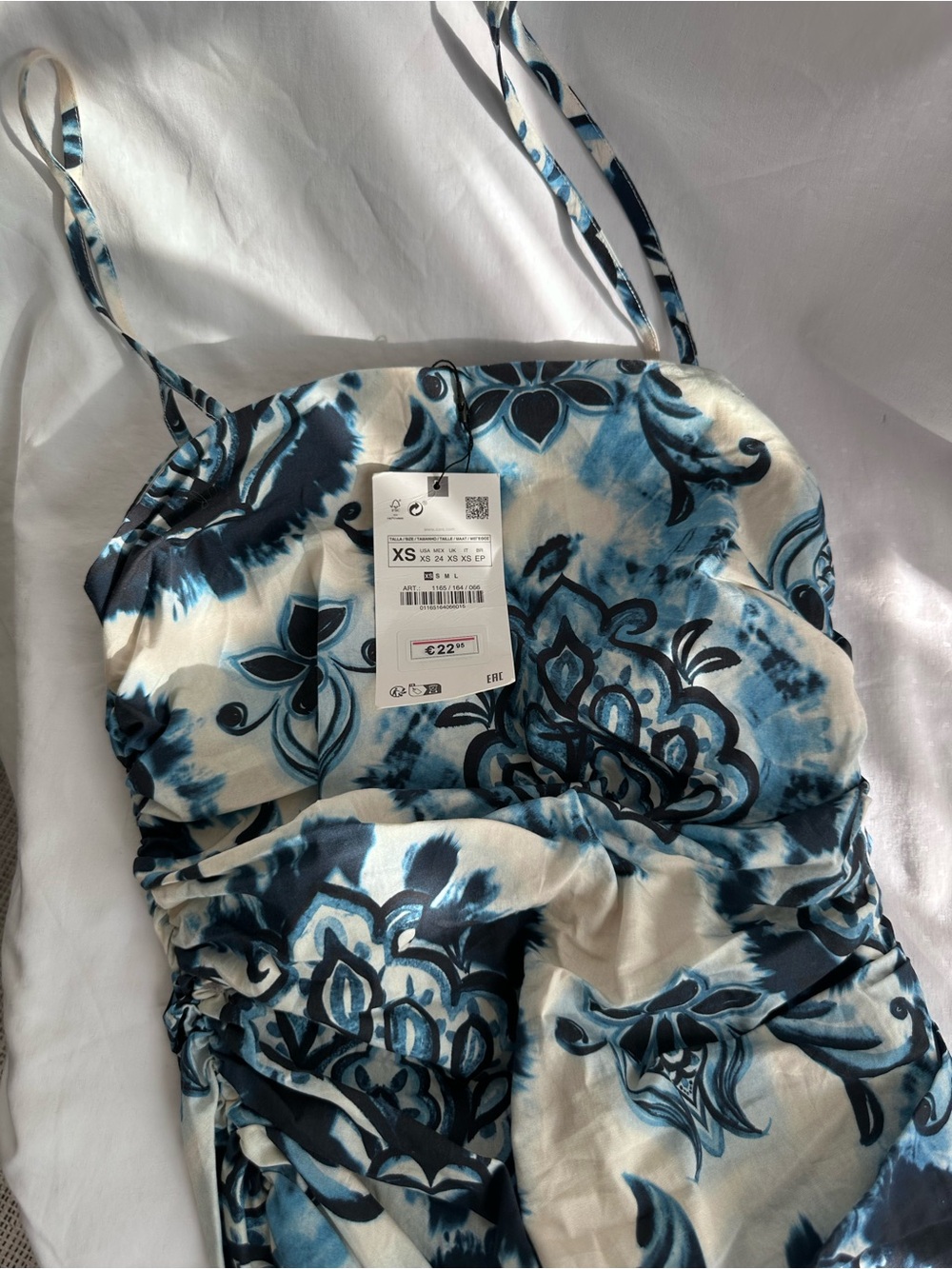 New with tags Zara tie-dye boho tank top xs